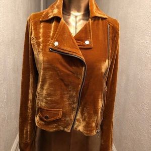 Forever 21 Butterscotch velvet jacket